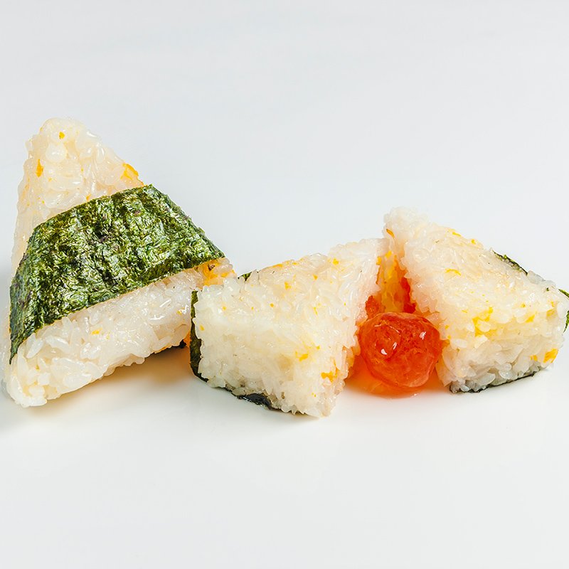 鹹蛋黃飯團